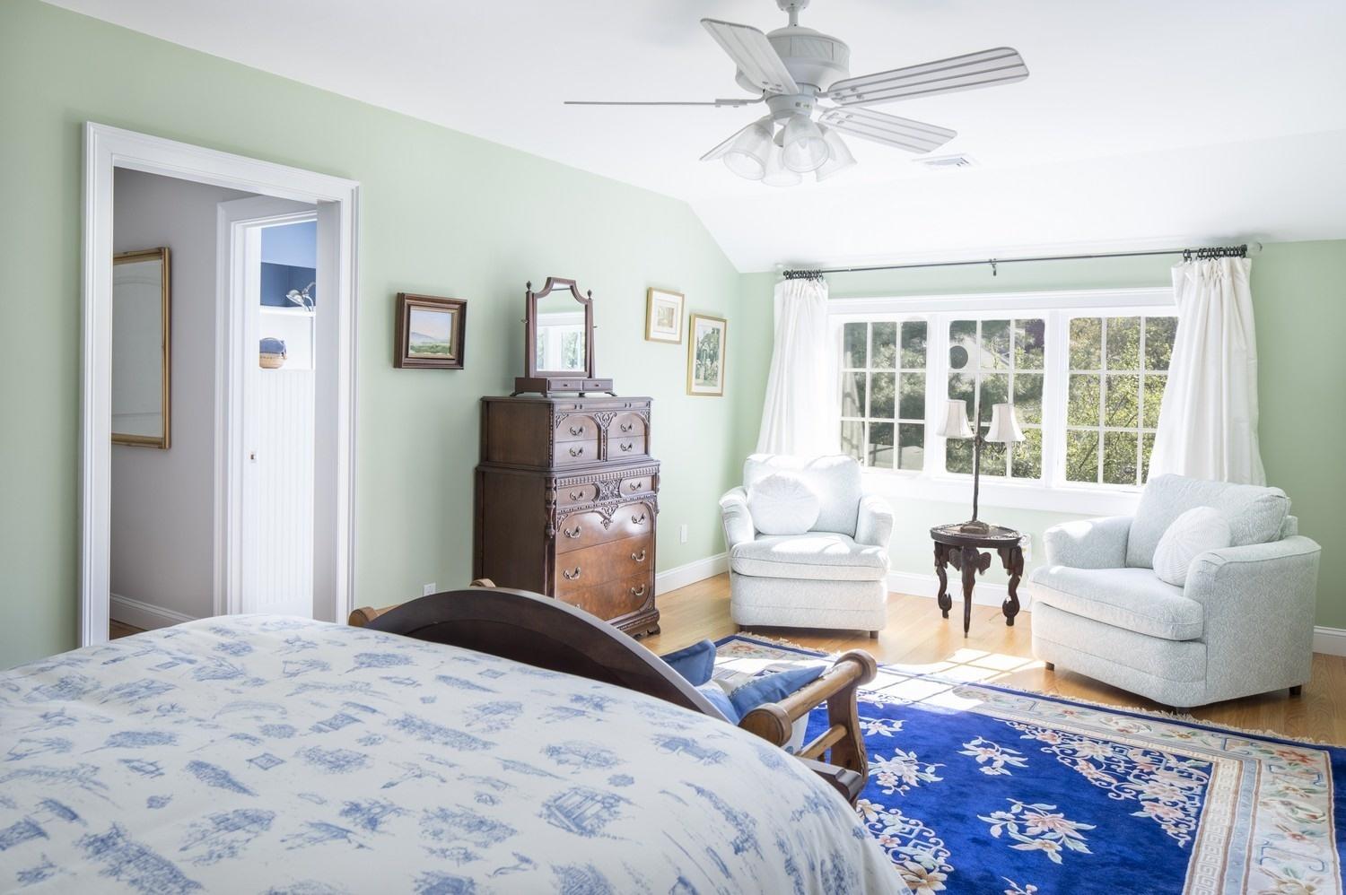 30 Barnard Road Osterville, MA 02655 - Photo 13 of 18 a bedroom with a bed furniture and a large window