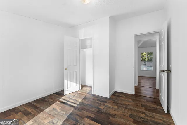 a view of empty room