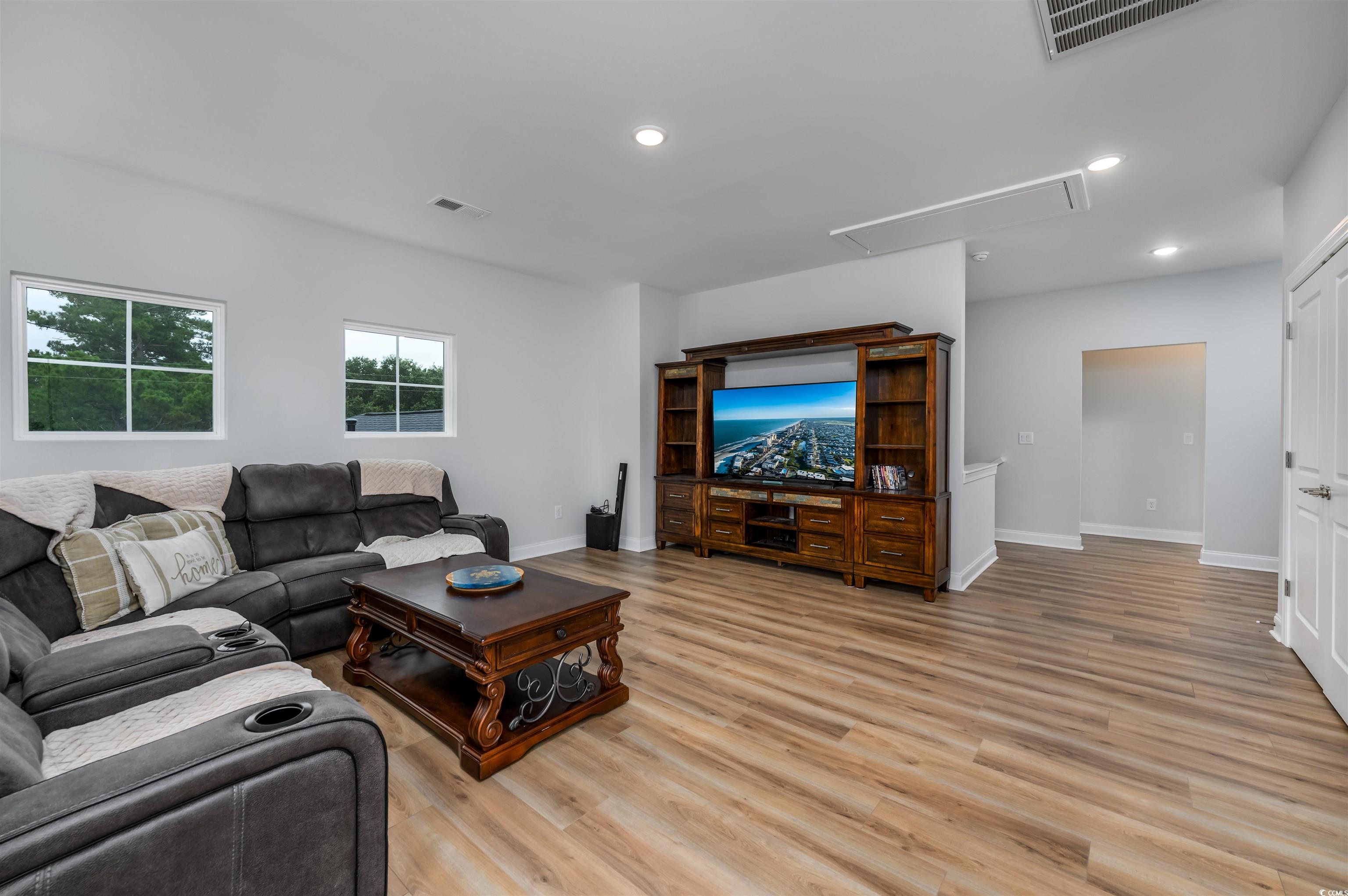 2550 Dogwood Road Longs, SC 29568 - Photo 25 of 35 Living room with recessed lighting, attic access, and light wood finished floors