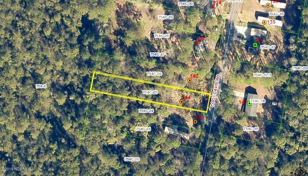 144 Coot Davis Road Jacksonville, NC 28540 - Photo 2 of 2 Aerial Tax Map