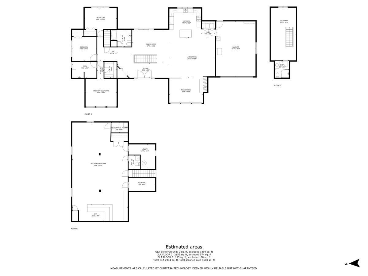 2628 Knob Hill Road Johnsburg, IL 60051 - Photo 43 of 43 a picture of floor plan
