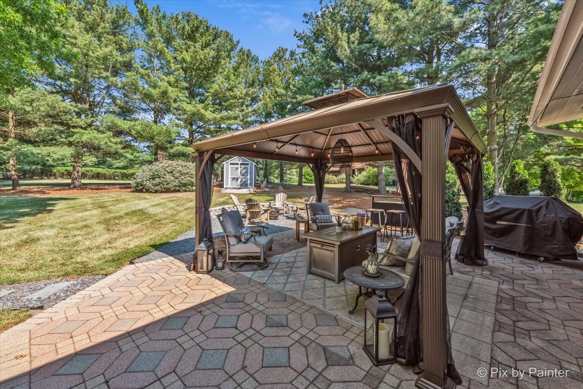 2628 Knob Hill Road Johnsburg, IL 60051 - Photo 10 of 43 a view of outdoor space yard deck and patio