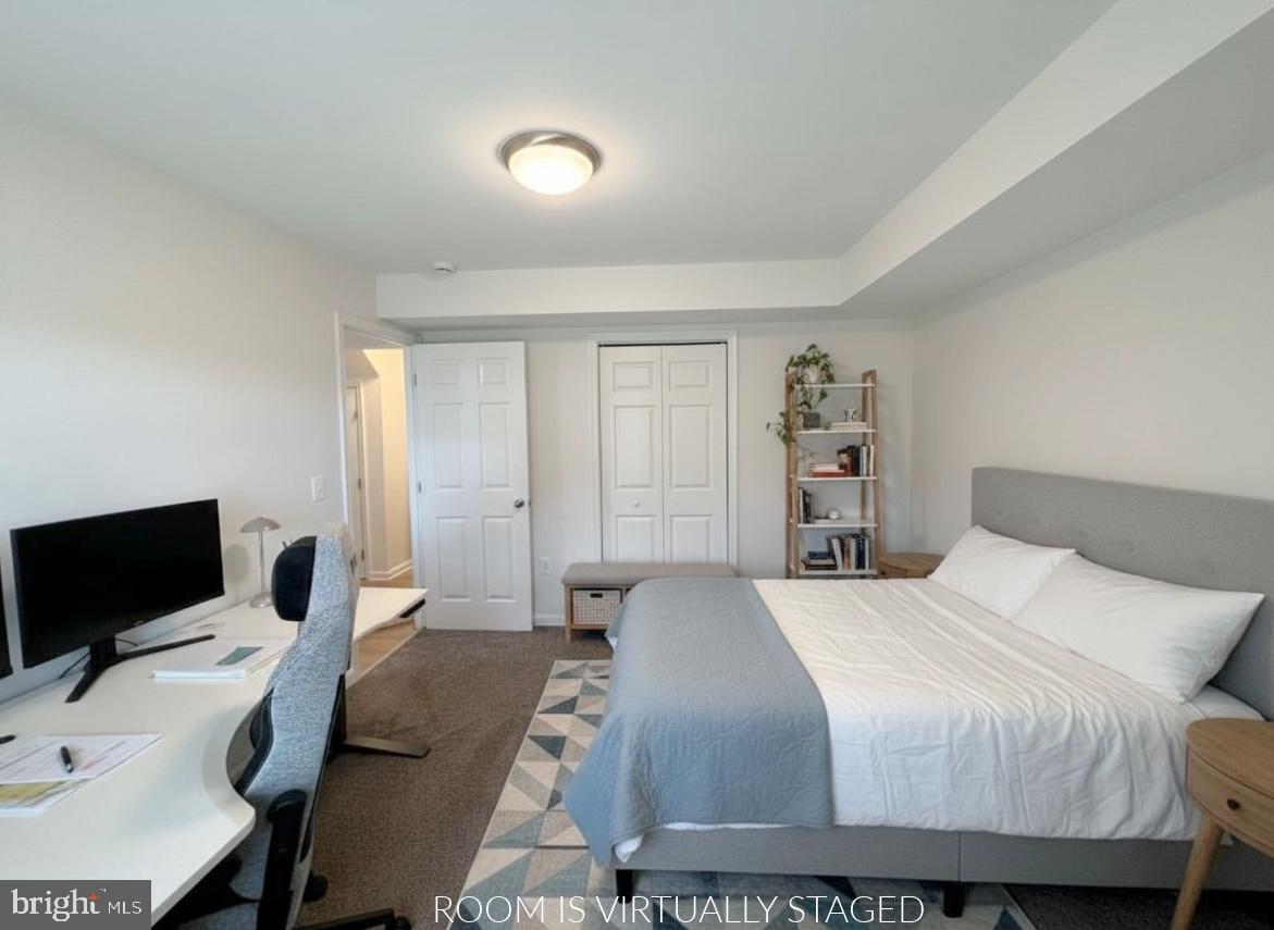 7905 Chalice Road Severn, MD 21144 - Photo 45 of 56 Modern bedroom with cozy ambiance.