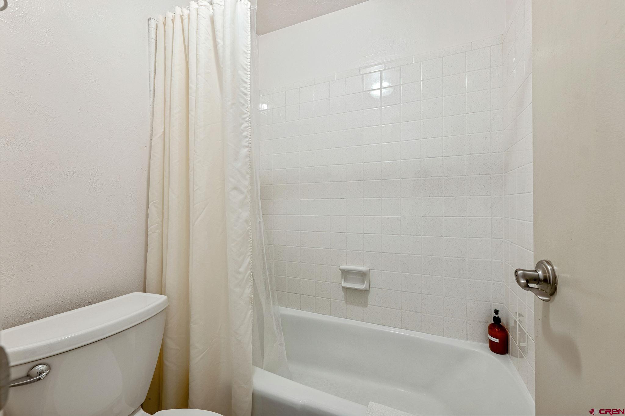 400 Sheol Street, Unit 7 Durango, CO 81301 - Photo 25 of 35 a bath room with a toilet and a bath tub