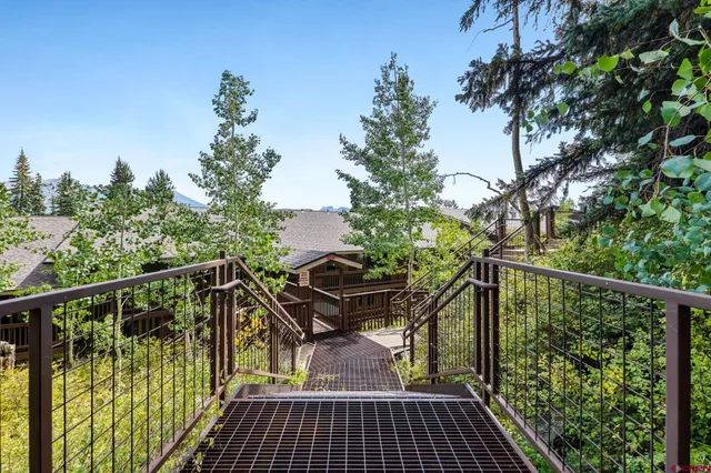 a view of balcony and deck