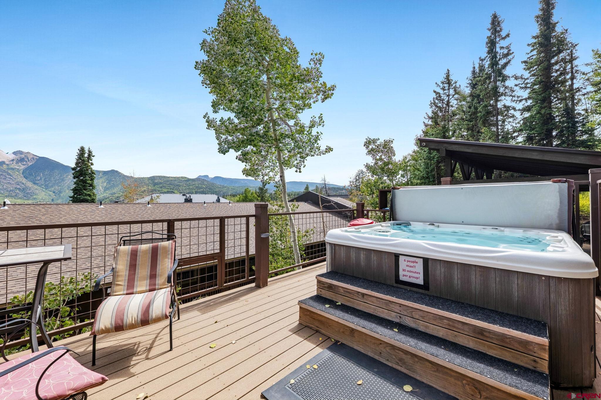 400 Sheol Street, Unit 7 Durango, CO 81301 - Photo 30 of 35 a view of roof deck with furniture