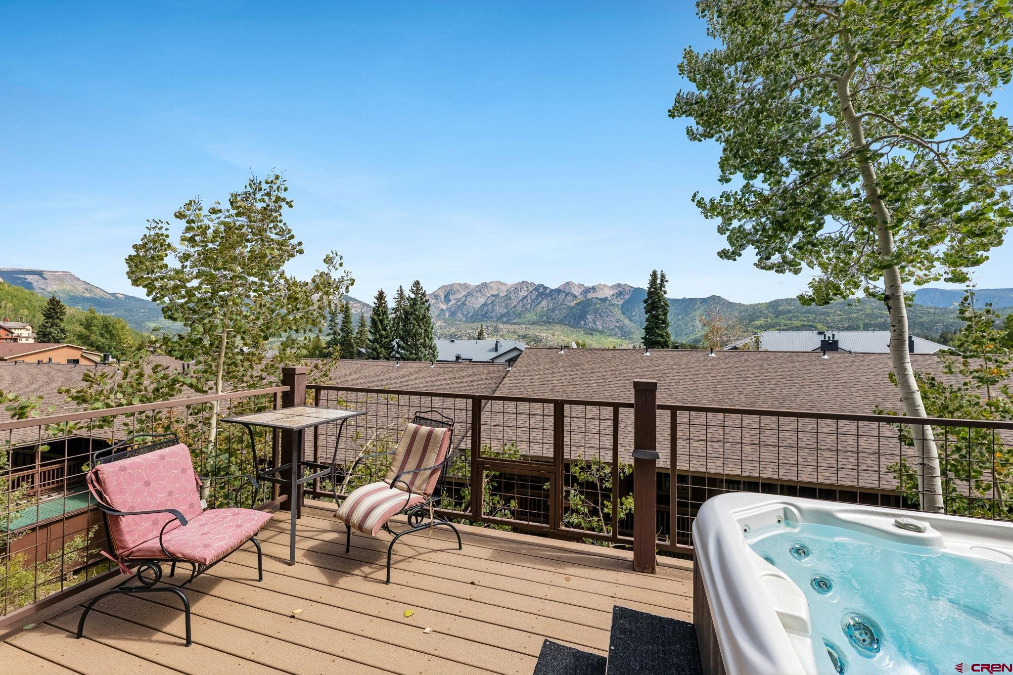 400 Sheol Street, Unit 7 Durango, CO 81301 - Photo 31 of 35 a view of roof deck with furniture