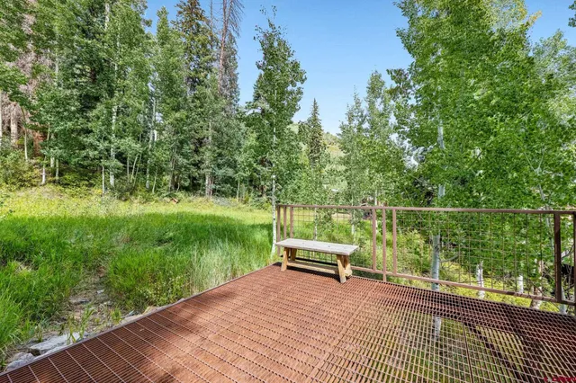 a view of a city with a lake