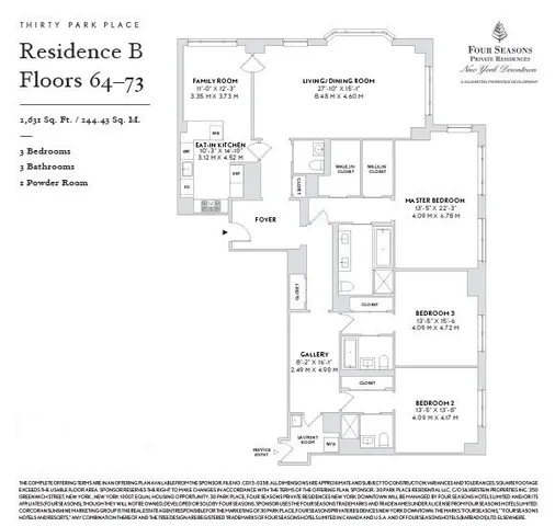 $28,950 | 30 Park Place, Unit 67B | TriBeCa