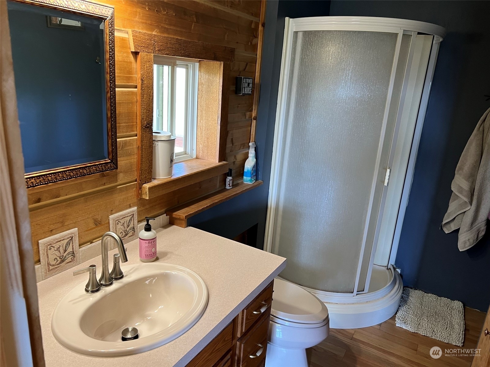151B Cape Labelle Road Tonasket, WA 98855 - Photo 11 of 33 a bathroom with a sink toilet and mirror
