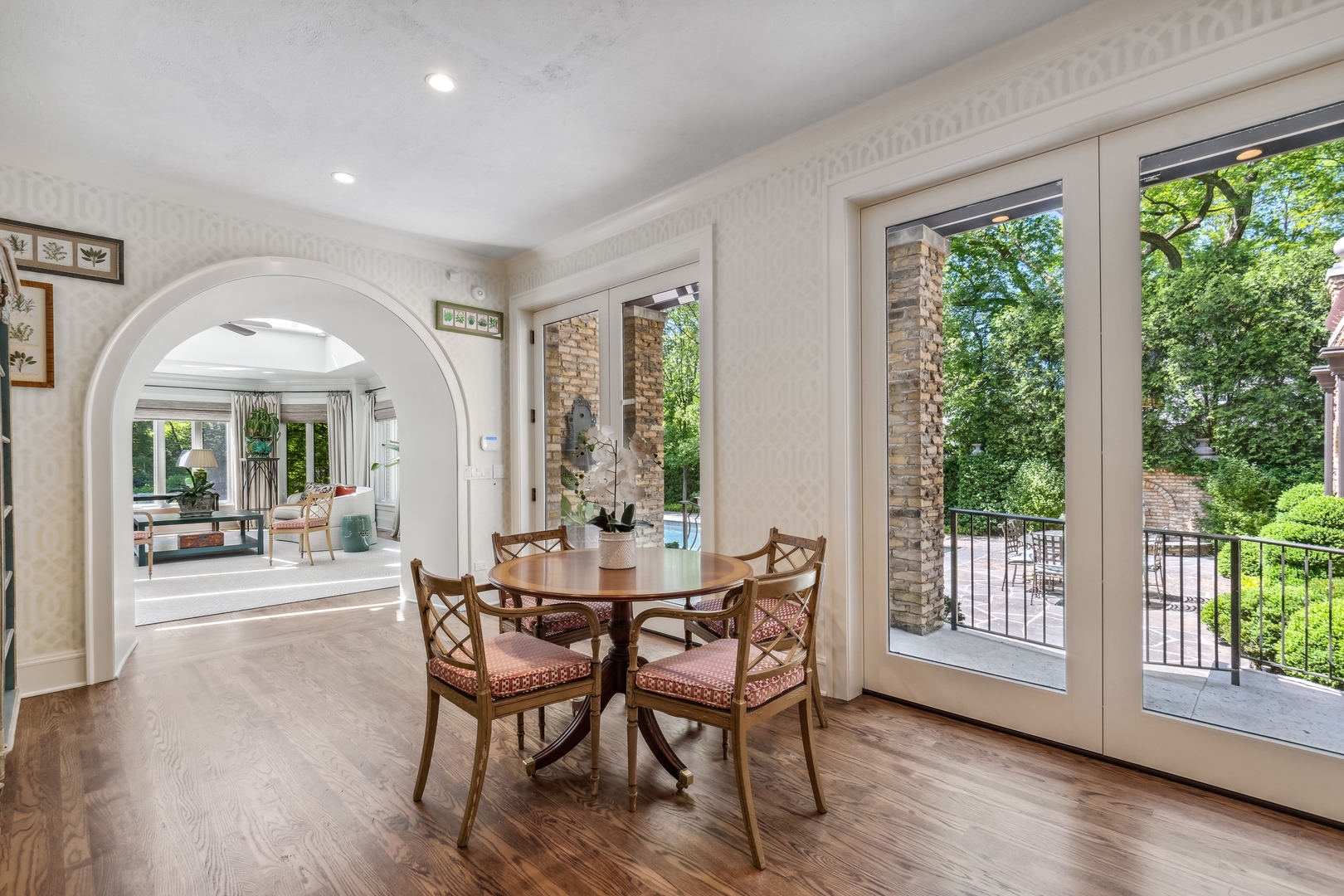 270 Birch Street Winnetka, IL 60093 - Photo 16 of 66 a dining room with furniture window and wooden floor
