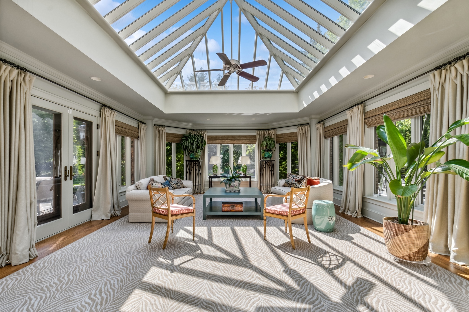 270 Birch Street Winnetka, IL 60093 - Photo 17 of 66 a living room with furniture and a large window