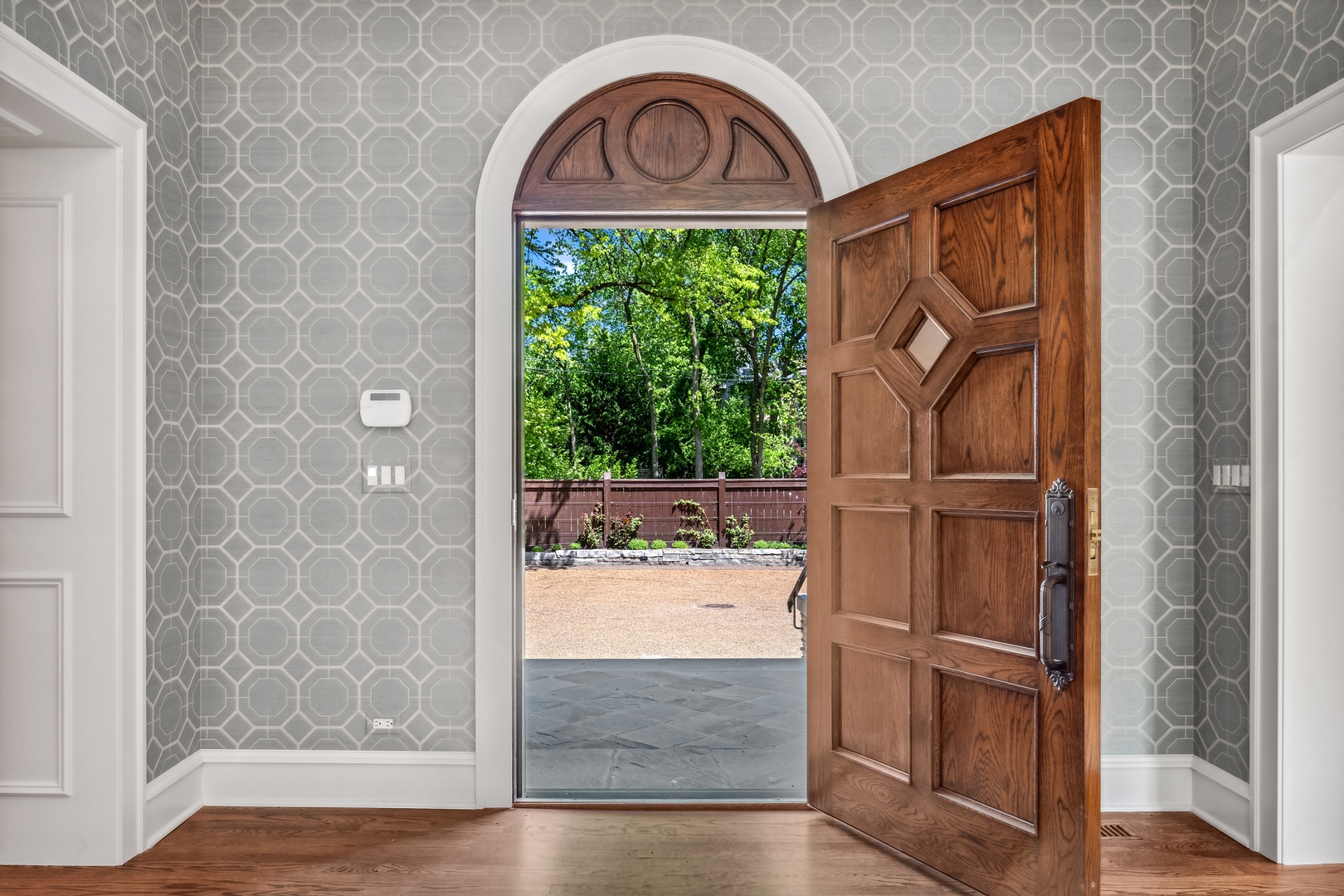 270 Birch Street Winnetka, IL 60093 - Photo 5 of 66 a view of front door with wooden floor
