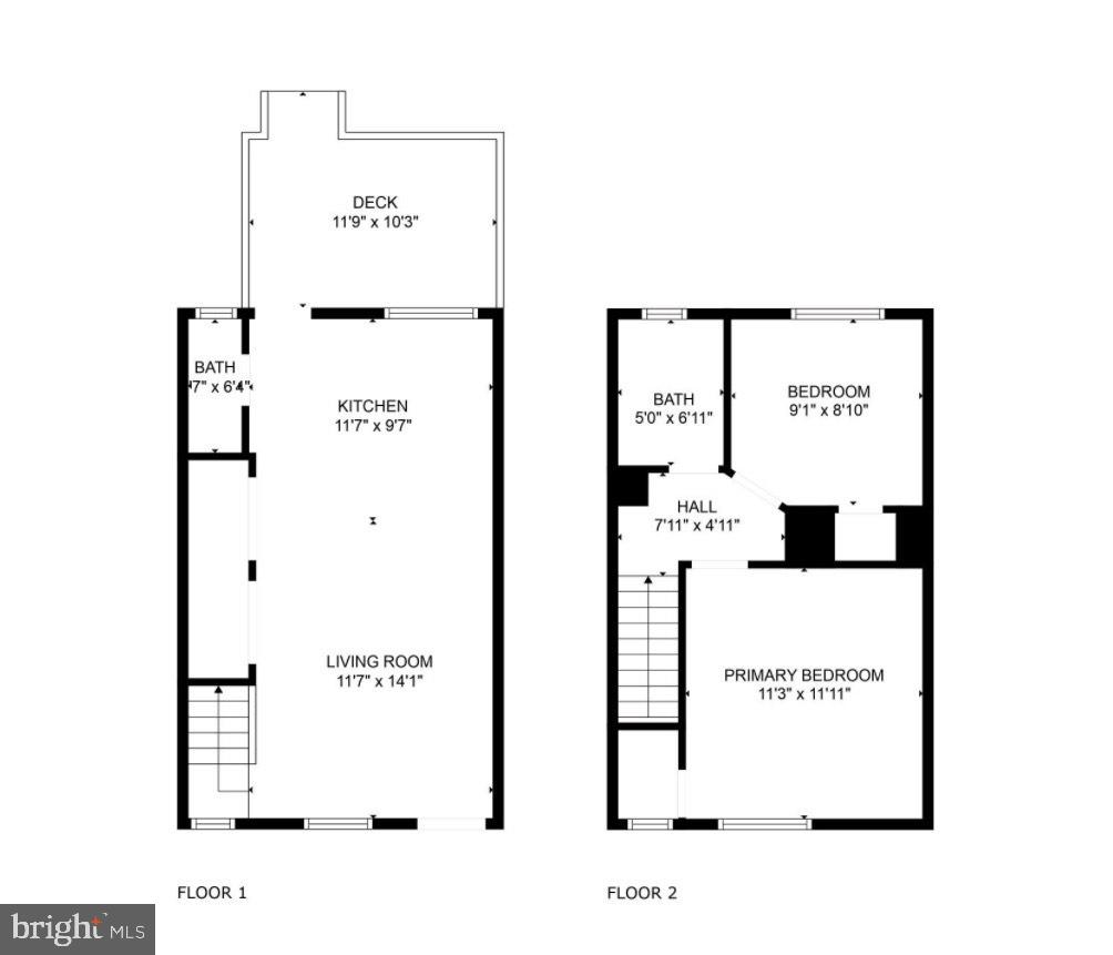 134 35th Street Northeast Washington, DC 20019 - Photo 32 of 32 a picture of a floor plan
