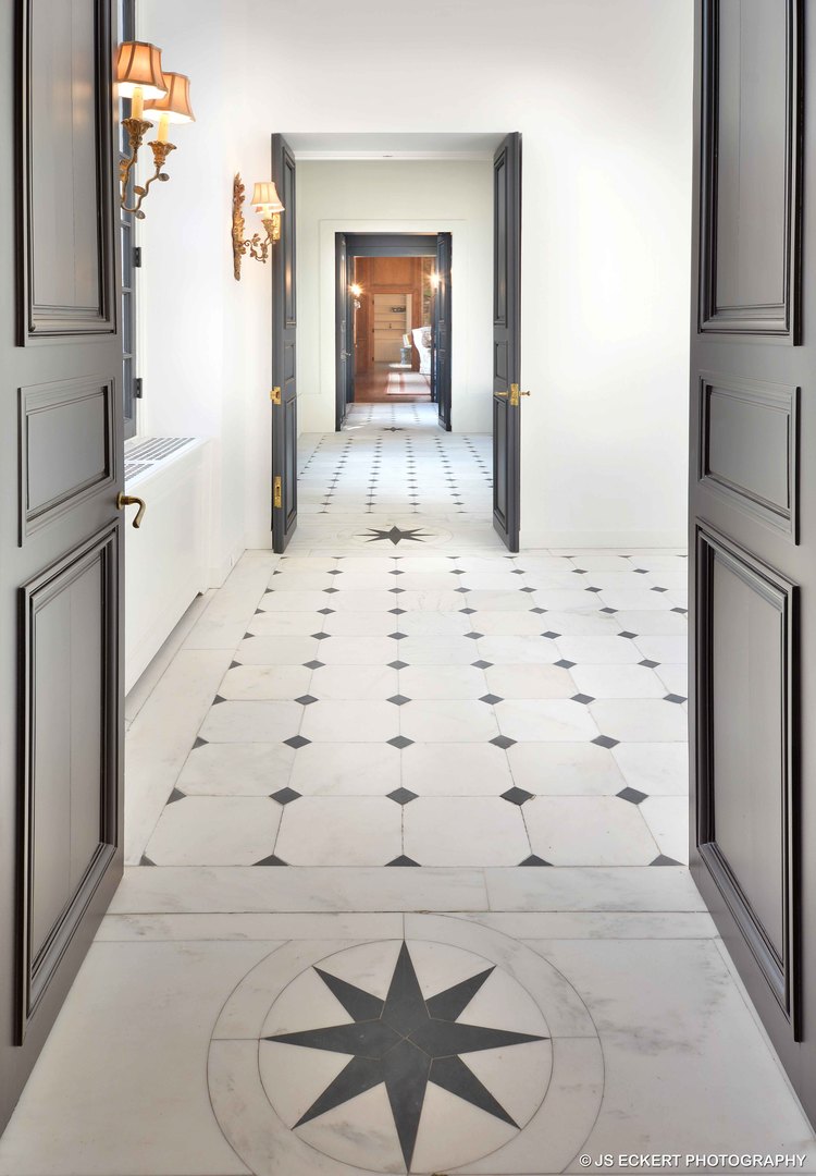 111 Moffett Road Lake Bluff, IL 60044 - Photo 11 of 51 a large white kitchen with white cabinets and stainless steel appliances