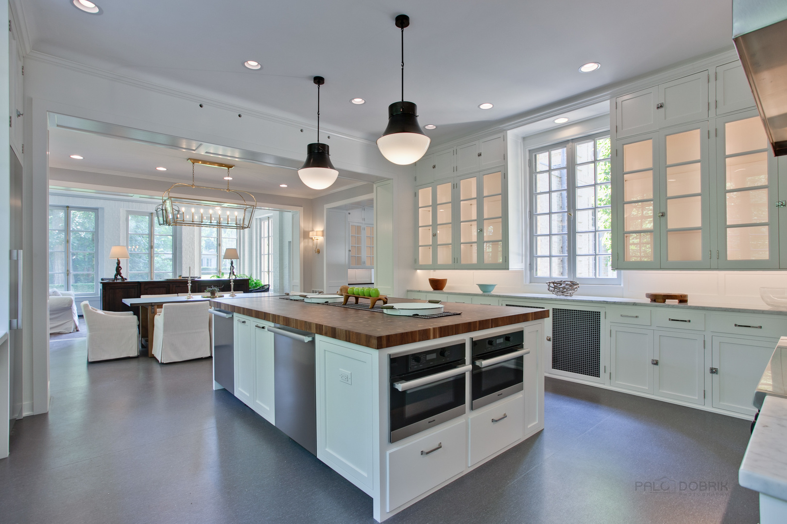111 Moffett Road Lake Bluff, IL 60044 - Photo 19 of 51 a kitchen with stove a sink and wooden floor