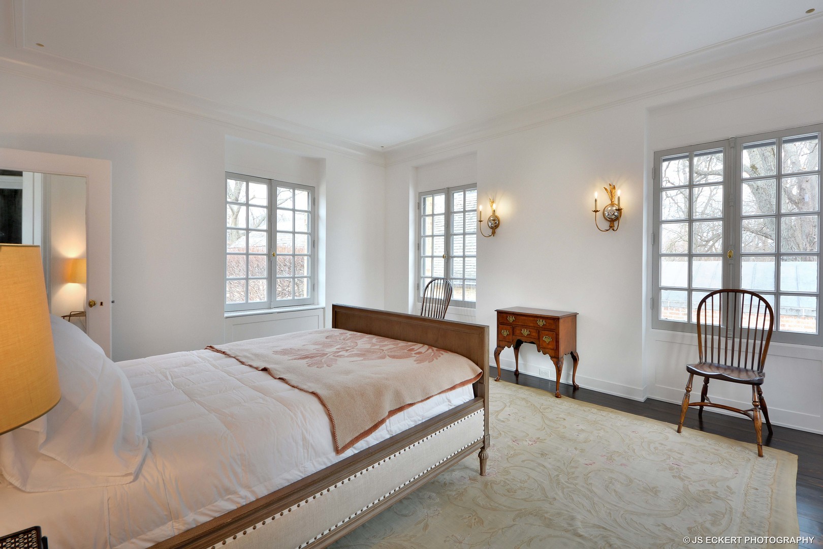 111 Moffett Road Lake Bluff, IL 60044 - Photo 37 of 51 a bedroom with a bed chair and a window