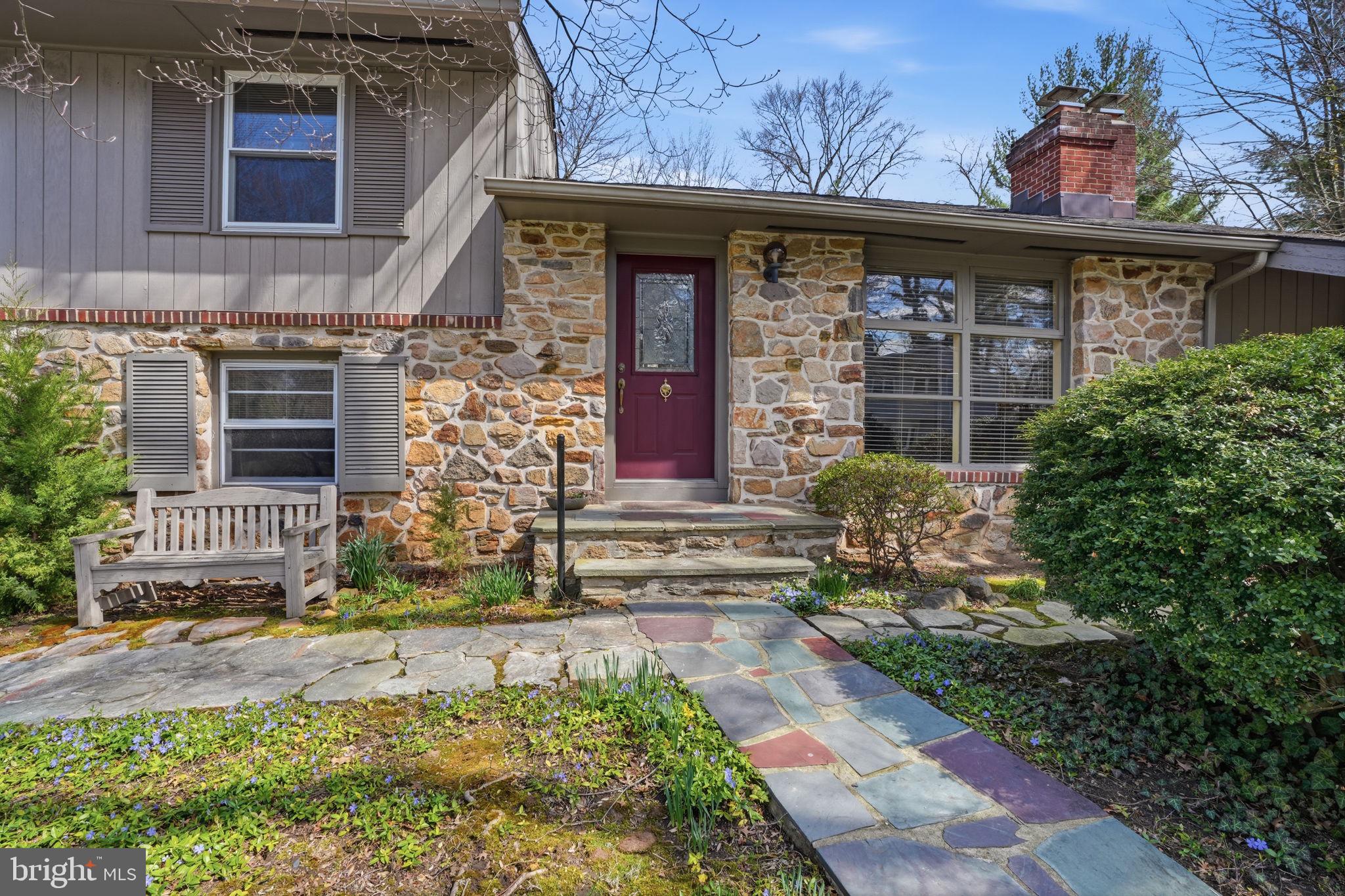 143 Pinehill Road Feasterville-Trevose, PA 19053 - Photo 42 of 43 a front view of a house with garden