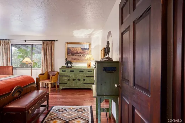 a room with furniture and a window