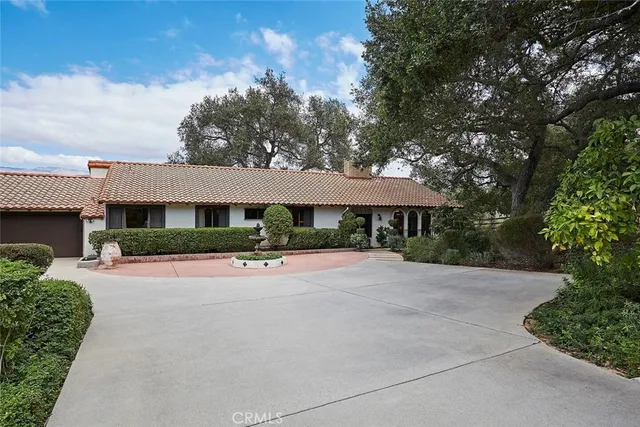 a view of a door of the house