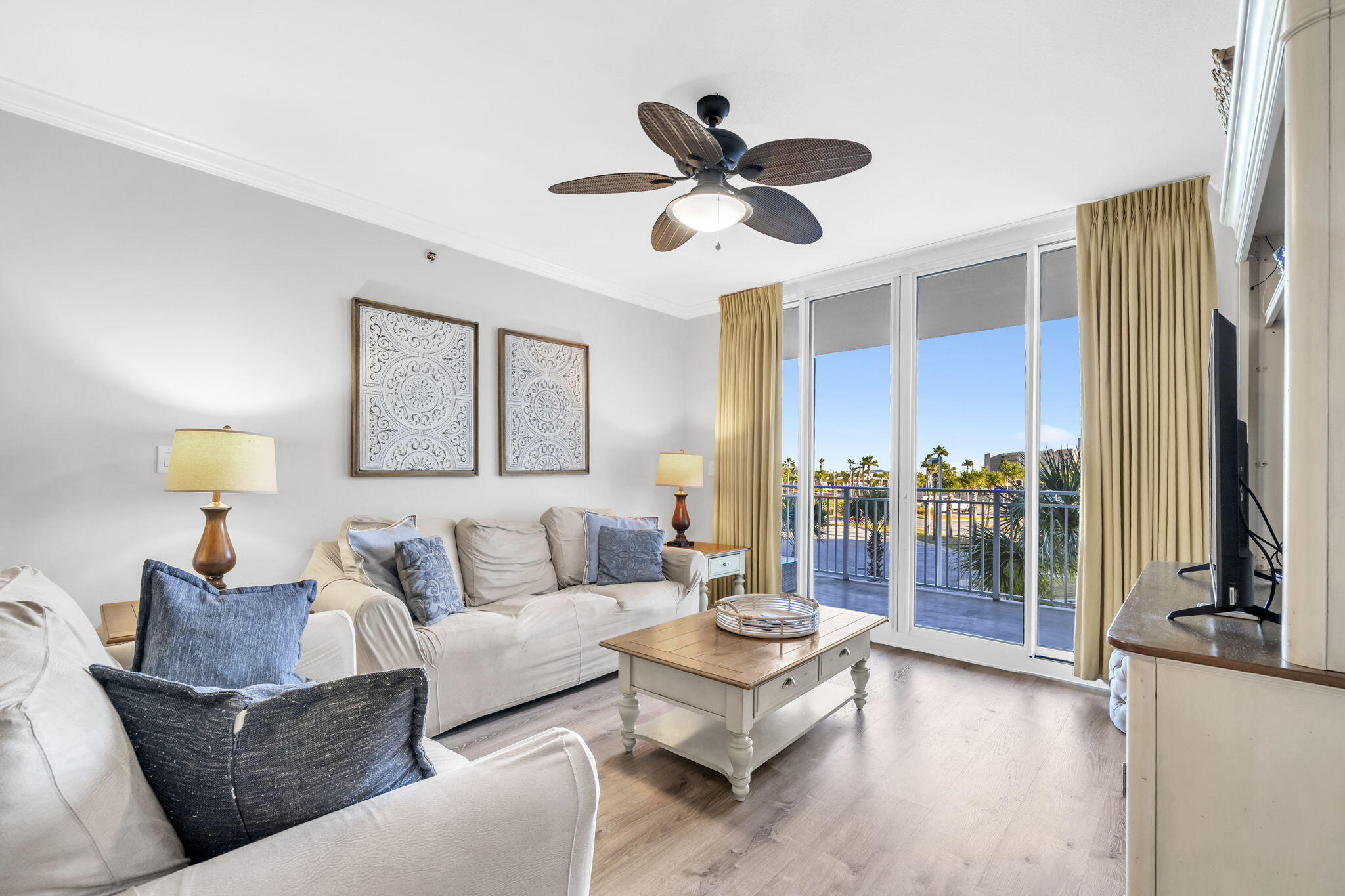 1110 Santa Rosa Boulevard, Unit A231 Fort Walton Beach, FL 32548 - Photo 14 of 59 a living room with furniture and a large window