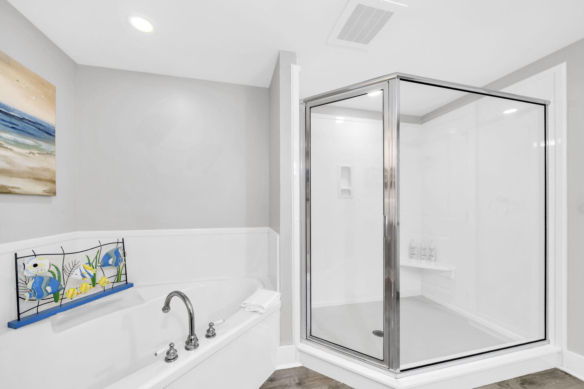 1110 Santa Rosa Boulevard, Unit A231 Fort Walton Beach, FL 32548 - Photo 27 of 59 a bathroom with a shower and a sink