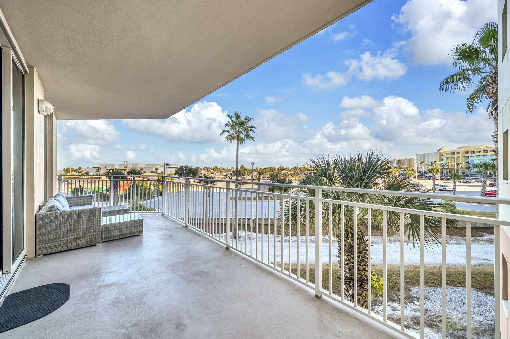 1110 Santa Rosa Boulevard, Unit A231 Fort Walton Beach, FL 32548 - Photo 29 of 59 a view of a balcony with couches and city view