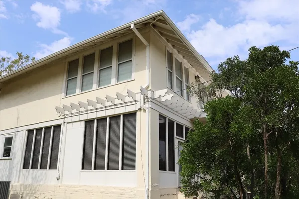 a view of a house with balcony