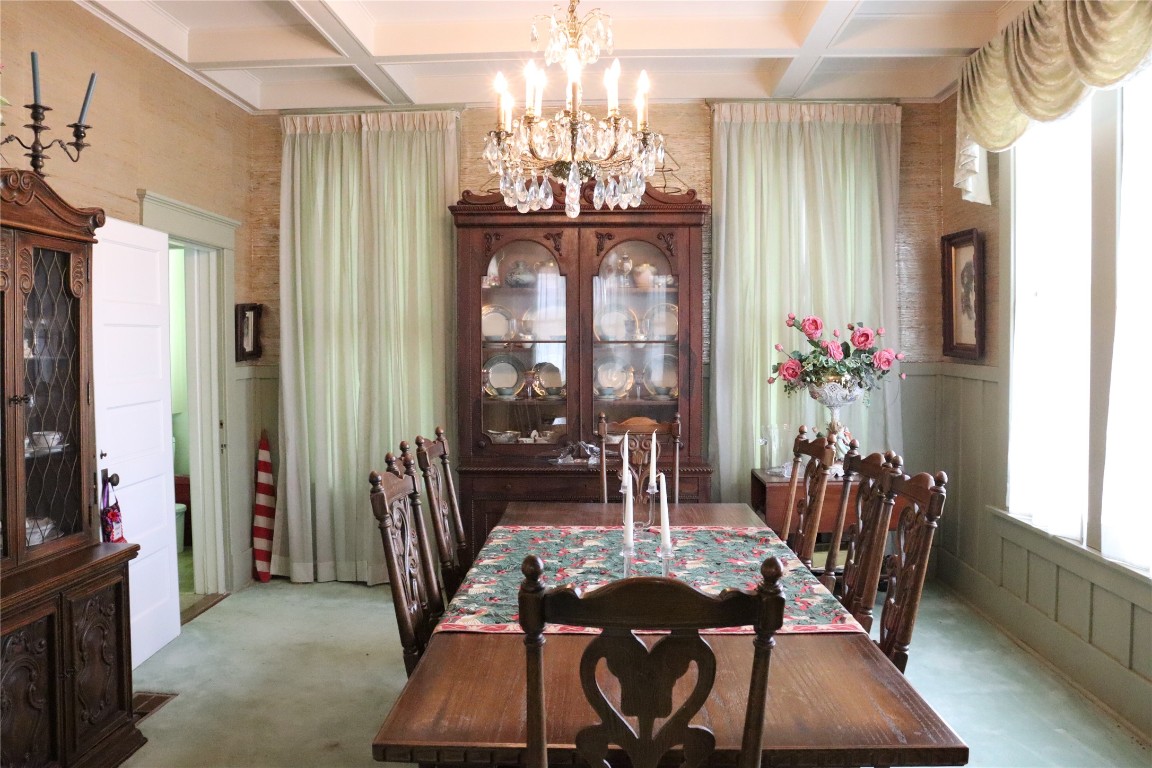 701 Sloan Street Taylor, TX 76574 - Photo 9 of 32 a view of a dining room with furniture window and wooden floor