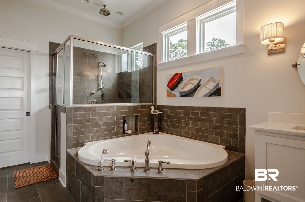 10947 County Road 1 Fairhope, AL 36532 - Photo 10 of 39 Jetted tub, separate vanities, shower with 3 heads