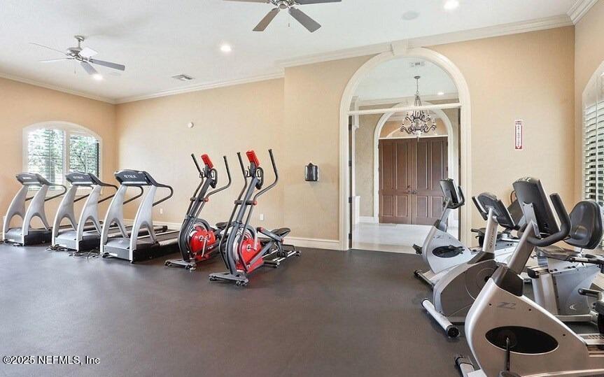 9745 Touchton Road, Unit 723 Jacksonville, FL 32246 - Photo 14 of 18 a view of a room with gym equipment