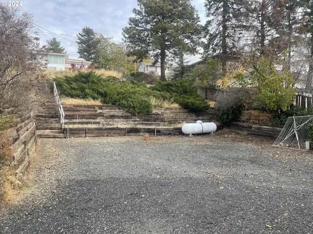 a view of a house with a window