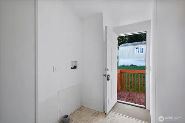 a view of an entryway