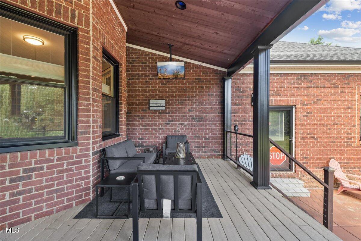 1005 Bellewood Farms Road Raleigh, NC 27603 - Photo 49 of 61 a view of deck with patio