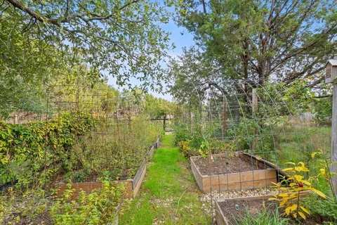 a view of an outdoor space and a yard
