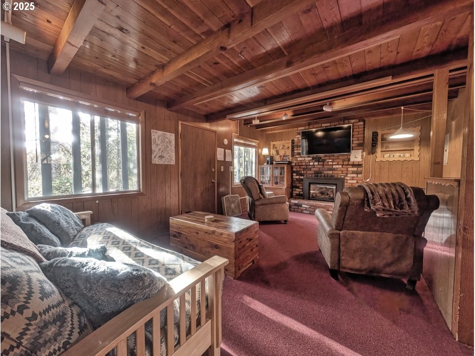 89255 Government Camp Loop Government Camp, OR 97028 - Photo 7 of 37 a living room with furniture and a window