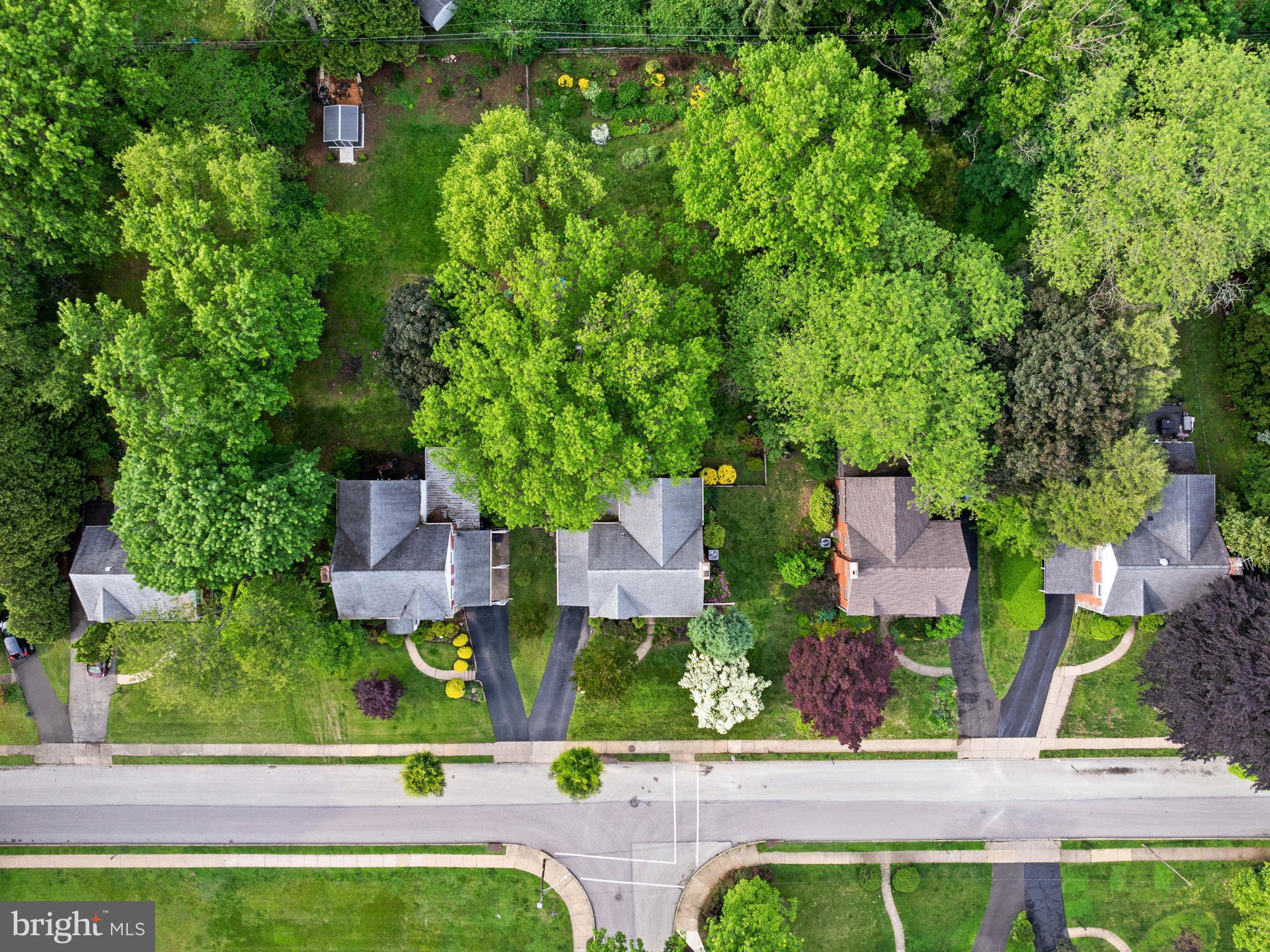 129 Kingston Road Cheltenham, PA 19012 - Photo 39 of 40 Property Aerial - Street Overview