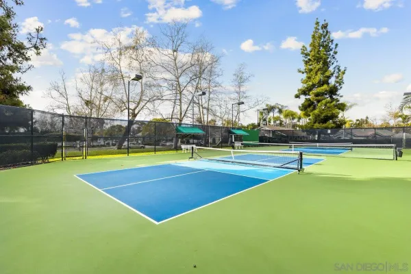 a view of a tennis court