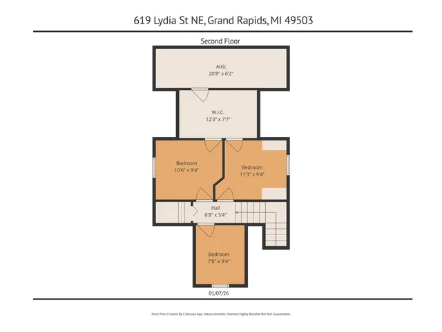 $269,900 | 619 Lydia Street Northeast, Grand Rapids, MI 49503