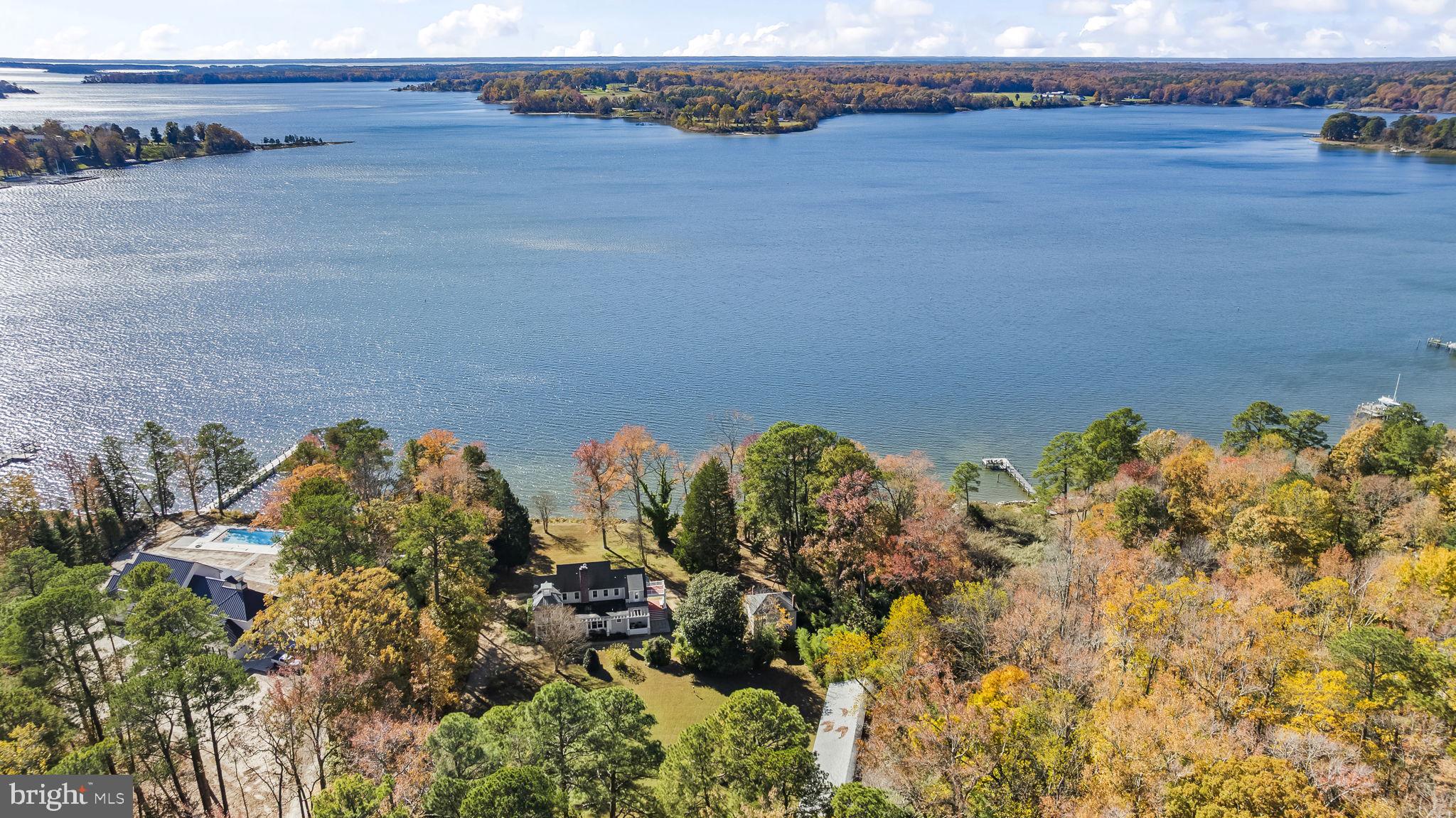 17301 Point Lookout Road Lexington Park, MD 20653 - Photo 77 of 90 Surrounded by trees & expansive view of the river