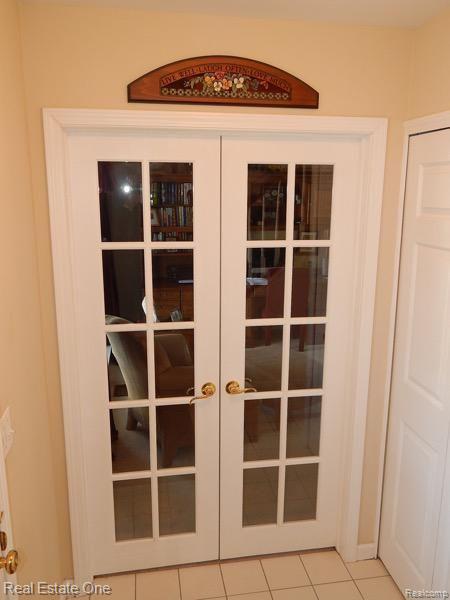 2001 Cedaredge Road Rochester, MI 48306 - Photo 10 of 25 French Doors leading to Office
