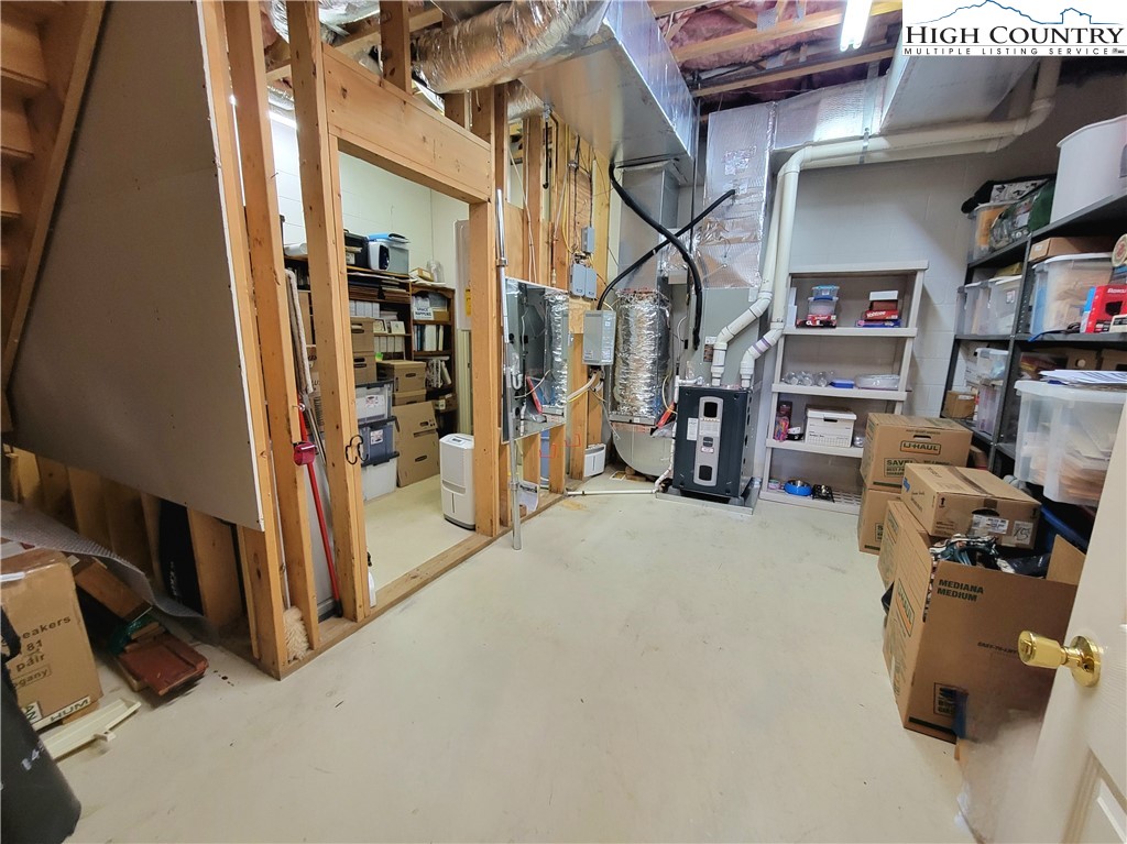 272 Maple Ridge Drive Boone, NC 28607 - Photo 32 of 41 a view of a storage & utility room