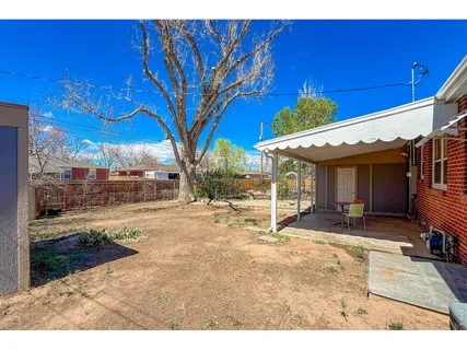 a view of a house with a outdoor space