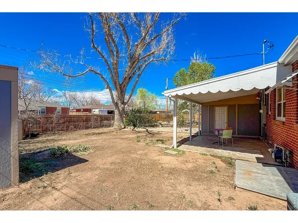a view of a house with a outdoor space