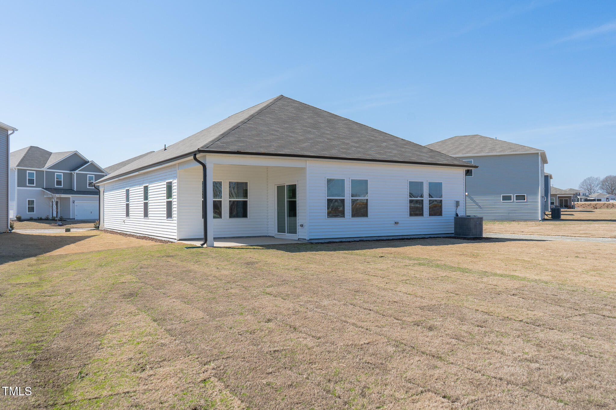 185 White Birch Lane Angier, NC 27501 - Photo 4 of 27 a view of a house with a backyard