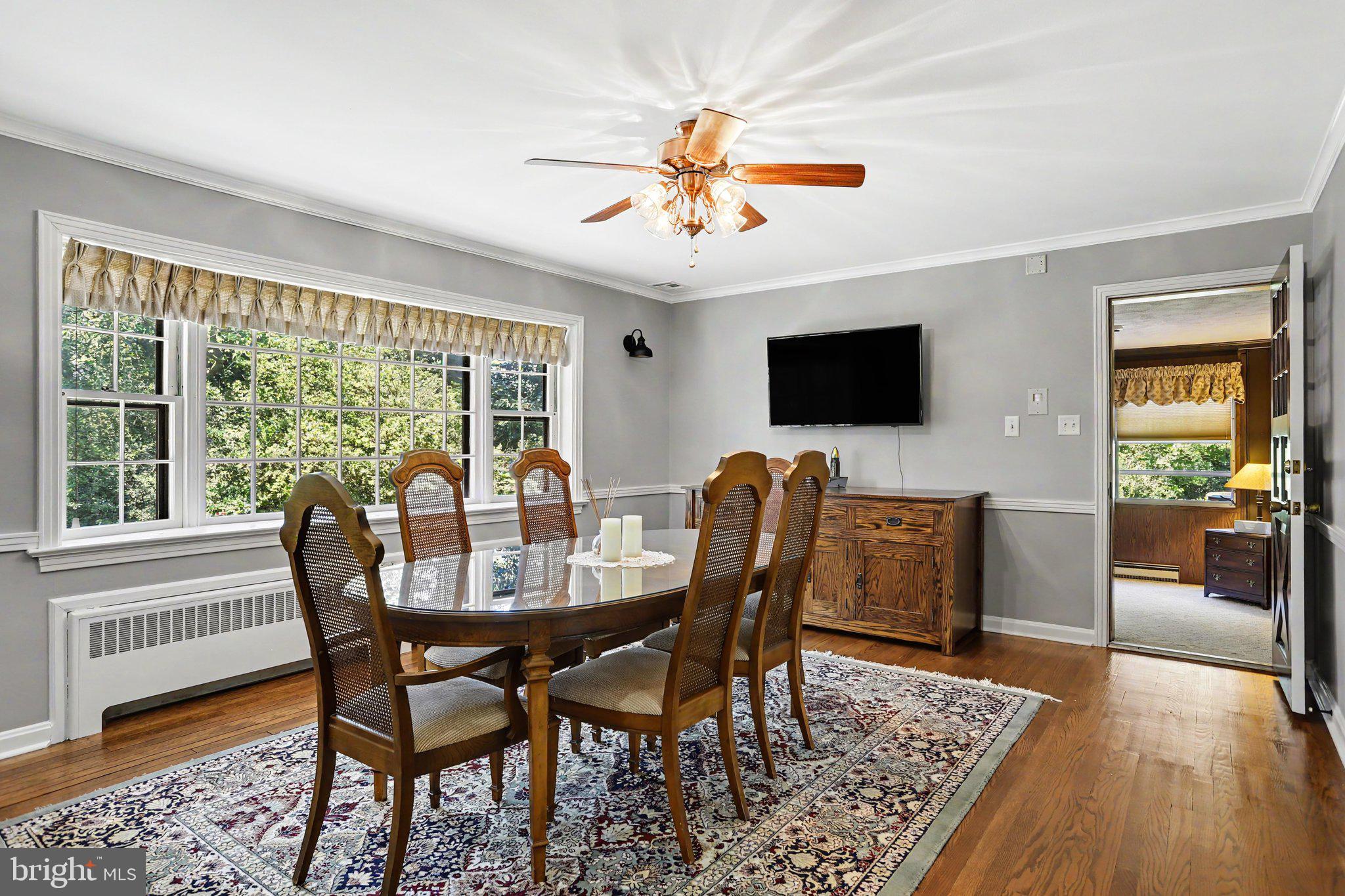 2210 Stratford Road Lancaster, PA 17603 - Photo 14 of 62 Dining Room with Crown and Chair Rail Moldings