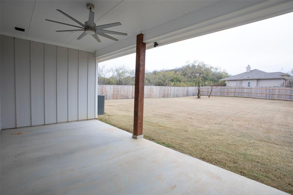 1185 Green Elm Road Graford, TX 76449 - Photo 23 of 25 Covered patio