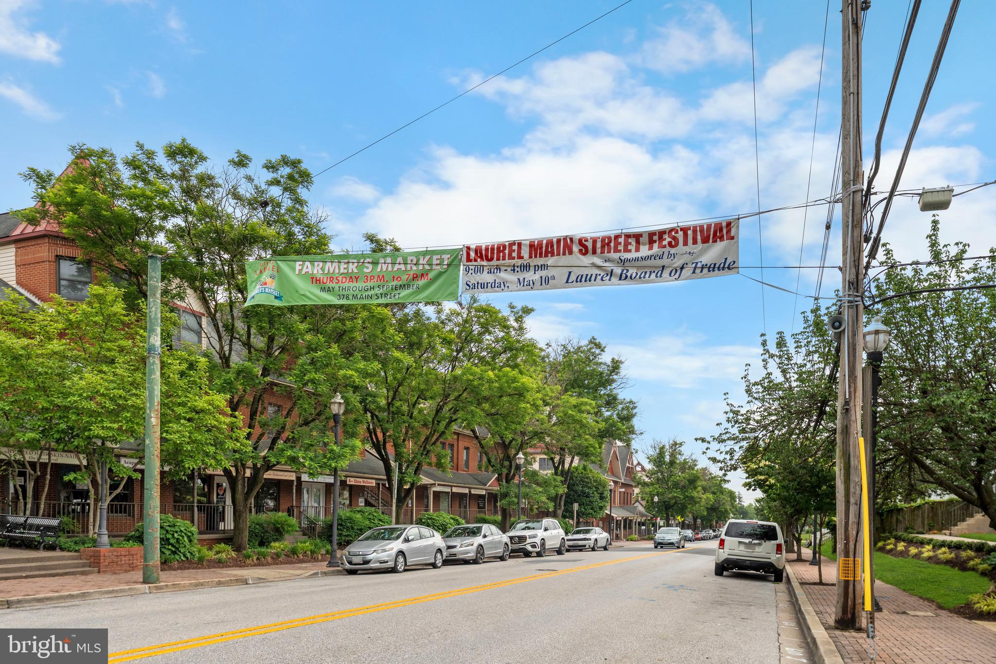 610 Main Street, Unit 511 Laurel, MD 20707 - Photo 21 of 30 a view of street with parked cars