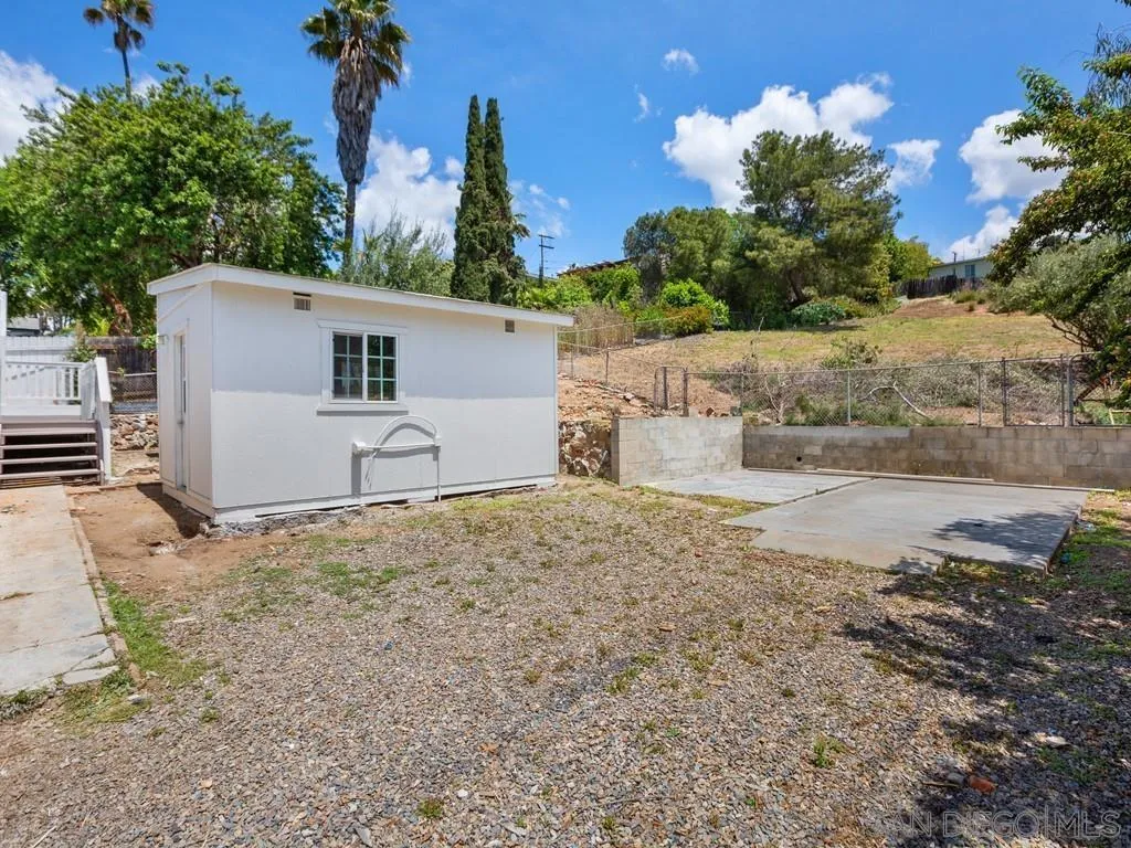 4765 Maple Avenue La Mesa, CA 91942 - Photo 22 of 26 a backyard of a house with lots of green space