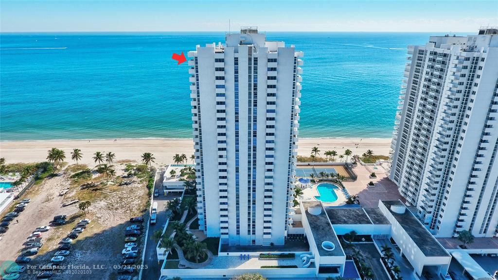 1360 South Ocean Boulevard, Unit 2806 Pompano Beach, FL 33062 - Photo 29 of 37 a view of a city with tall buildings